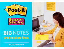 Post-it Big Notes 27,9x27,9cm gul