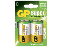 Batteri GP Super Alkaline D/LR20 2st/fp