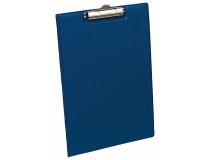 Skrivplatta A4 med omslag blå
