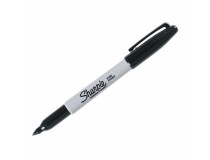 Märkpenna Sharpie Fine svart 12st/fp