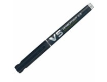 Rollerballpenna Pilot Hi-Tec V5 Begreen svart 10st/fp