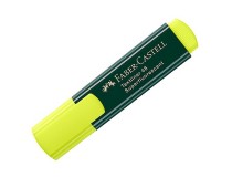 Överstrykningspenna Faber-Castell gul 10st/fp