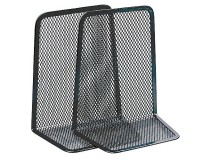 Bokstöd svart mesh 2-pack