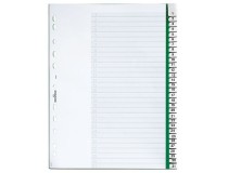 Pärmregister A4 31 flikar