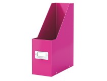 Tidskriftssamlare Leitz Click & Store rosa