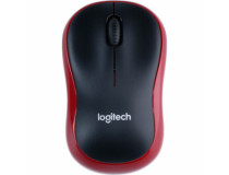 Mus Logitech M185 trådlös röd