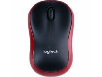 Mus Logitech M185 trådlös röd