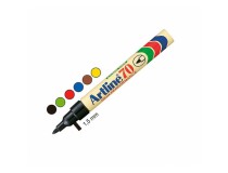 Märkpenna Artline 70 brun 12st/fp