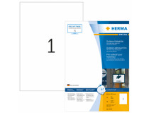 Utomhusetiketter Herma vita 210x297 A4 40st/fp