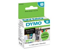 Etikett Dymo universal 12x24 1000st/rulle
