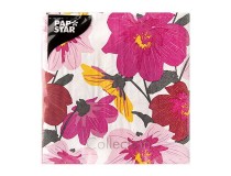 Servett 33x33 3-lag Blomster 20st/fp