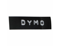 Märkband Dymo 3D präglingstejp 9mm svart 10st/fp