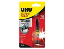 Snabblim UHU Super Ultra Fast Pipette 3g/fp
