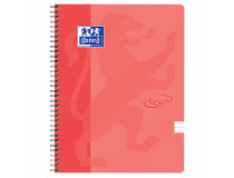 Kollegieblock Oxford Touch A4 90g linjerat orange 5st/fp