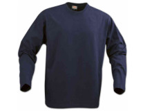 Långärmad tröja Texet Heavy T herr marinblå strl 3XL