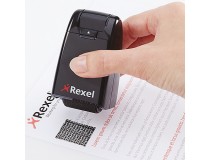 Stämpelfärg refill Rexel ID Guard svart