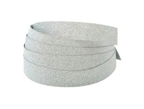Presentsnöre Glitter 10mmx100m silver