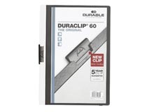 Klämmapp A4 Duraclip 2209 60 ark vit