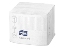 Dispenserservett Tork Xpressnap Fit N14 vit 4320st/krt