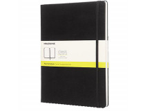 Anteckningsbok Moleskine Classic XL olinjerat svart