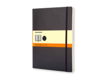 Anteckningsbok Moleskine Classic XL Soft linjerat svart