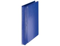Gaffelpärm A4 40mm ficka blå