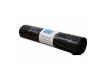 Plastsäck PolyBLUE 125l 0,04mm svart 25st/rulle