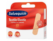 Plåster Salvequick Textil Medium 20st/fp