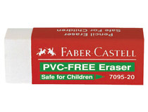 Suddgummi Faber-Castell 7095 62x12x21mm 20st/fp