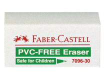 Suddgummi Faber-Castell 7096 41x11x18mm 30st/fp