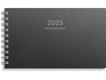 Veckokalendern kartong svart 2024