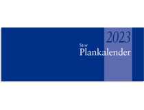 Plankalender stor limbunden 2023