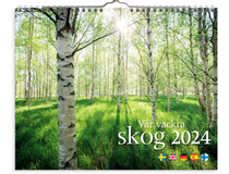 Väggkalender Vår vackra skog 2023