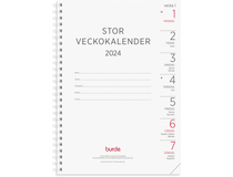 Stor Veckokalender A5 refill 2023