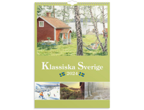 Väggkalender Klassiska Sverige 2023