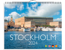 Väggkalender Stockholm 2023