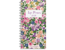 Veckokalender Life Planner Flower slim 2024