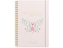 Life Planner Pink horisontell 2024