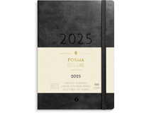 Liten Veckokalender Forma Deluxe svart 2024