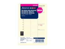 Filofax Pocket Dagbok refill 2024 vertikal v/u