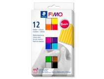 Modellera Fimo Basic 25g x 12-färger