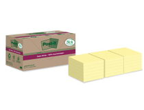 Post-it Recycled 76x76 mm gul 18st/fp