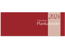 Plankalender stor Tvåveckors 2024