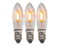 Glödlampa Ljusstake LED E10 10-55V 0.2W 7-armad 3st/fp