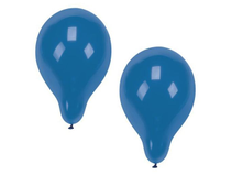 Ballonger Ø 25cm mörkblå 10st/fp