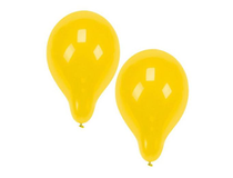 Ballonger Ø 25cm gul 10st/fp