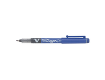 Fiberpenna Pilot V-Sign Pen 2,0mm blå 12st/fp