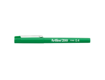 Fiberpenna Artline 200 0,4mm grön 12st/fp
