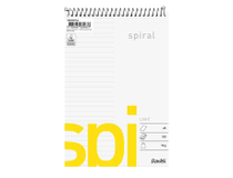 Spiralblock Bantex Light A5 linjerat 5st/fp