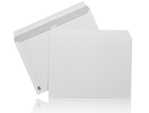 Kuvert C5 90g vita självhäftande 500st/kartong
